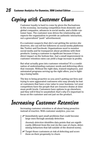 Customer analytics for dummies