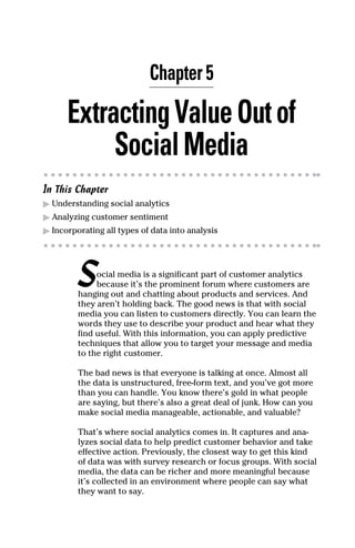 Customer analytics for dummies