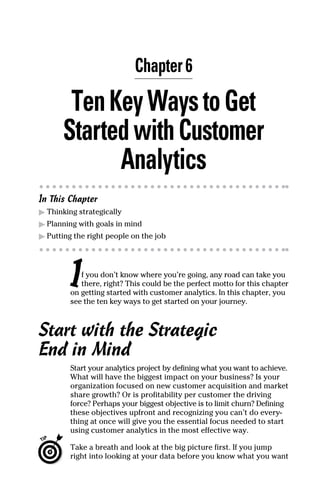 Customer analytics for dummies