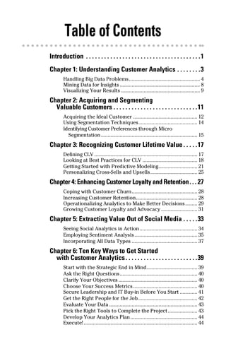 Customer analytics for dummies
