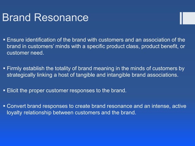 Customer based brand equity model | PPTX | Advertising Industry ...