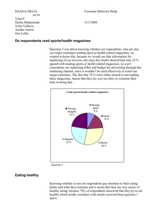 Customer Behavior Report