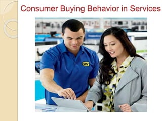 Consumer Buying Behavior in Services
 