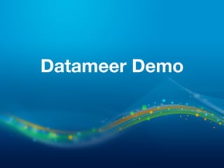 Datameer Demo
 