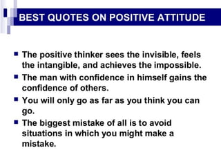 Your Attitude is Everything
