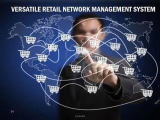 VERSATILE RETAIL NETWORK MANAGEMENT SYSTEM

24
© 2013 IFS

 