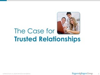 The Case for
                     Trusted Relationships



COPYRIGHT © 2012. ALL RIGHTS PROTECTED AND RESERVED.   5
 