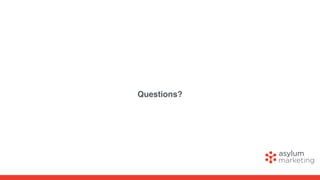 Questions?
 