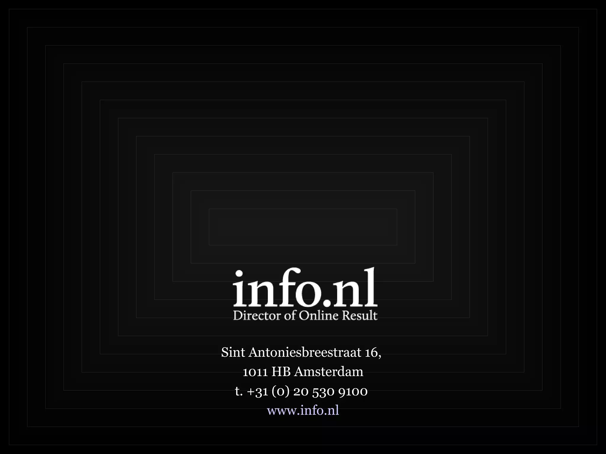 Customer connection info nl