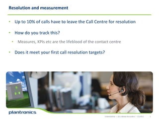 First call resolution