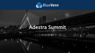 November 2018
Adestra Summit
 