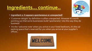 Ingredients… continue..

 