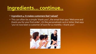 Ingredients… continue..

 