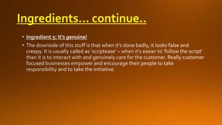 Ingredients… continue..

 