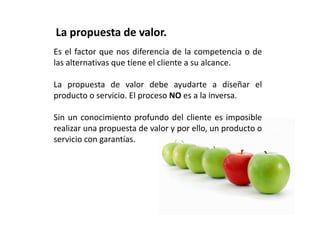 Mapa de Empatía y Persona 
Sirve para empatizar en primera persona con tu cliente. 
Te permite reflexionar y analizar su comportamiento, las 
acciones que realiza para poder conseguir una serie de 
objetivos, así como las molestias y los problemas con los 
que se encuentra. 
Una herramienta práctica que te permite conocer más a 
fondo a tus clientes. 
	
 