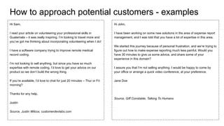 ProductTank #20 Kraków- Customer development, how to validate your ...