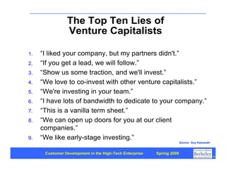 Customer Development 1: Introduction