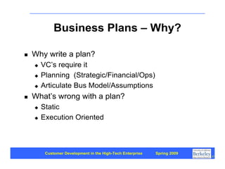 Customer Development 1: Introduction