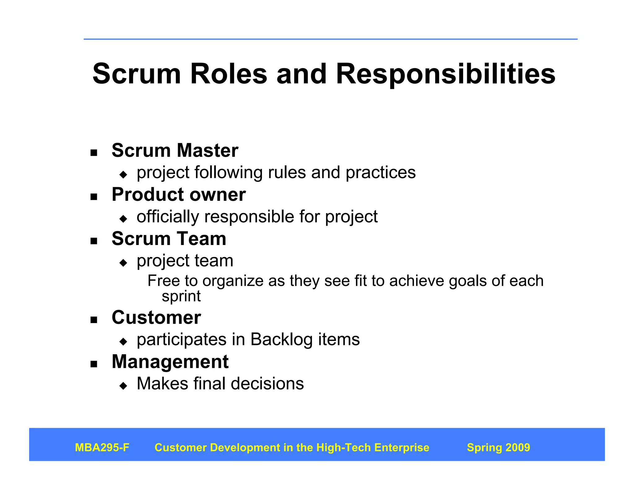 Customer Development 4: Customer Discovery Part 1