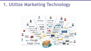 1. Utilize Marketing Technology
 