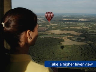 Take a higher lever view
                           23
 