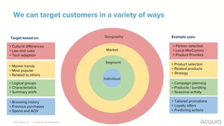 Customer Experience and Personalisation | PDF