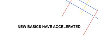 NEW BASICS HAVE ACCELERATED
 