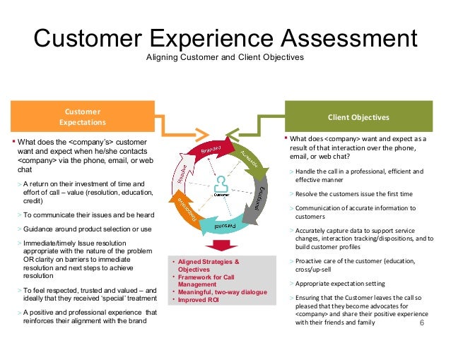 customer experience process customer experience objectives