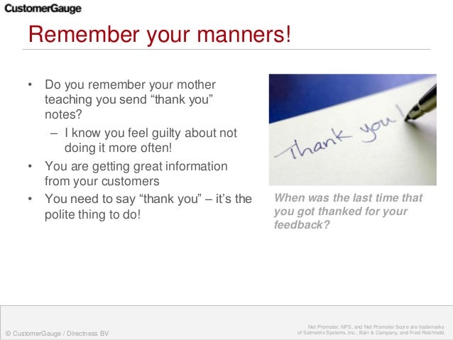 gratitude is the attitude net promoter thank you emails sending a thank you email