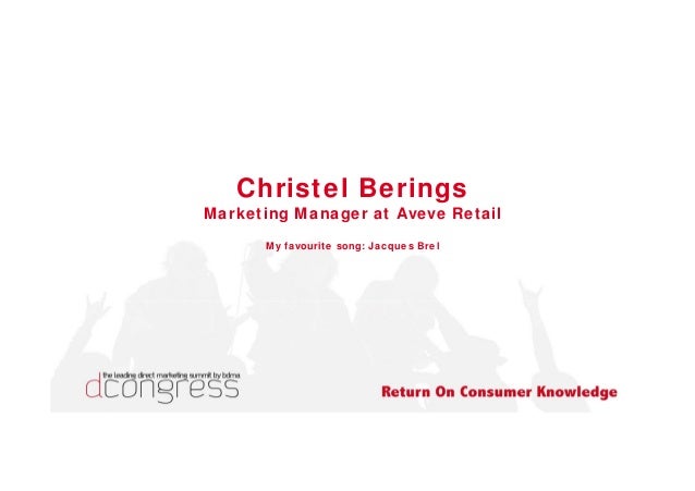 Customerintel Aveve Sharingpassionandknowledgechristelb