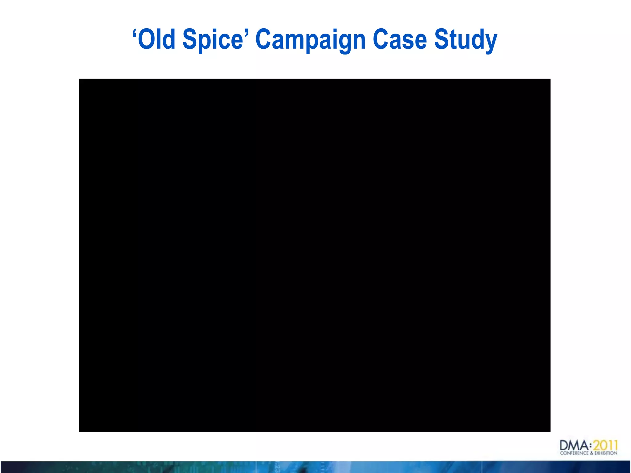 „Old Spice‟ Campaign Case Study
 