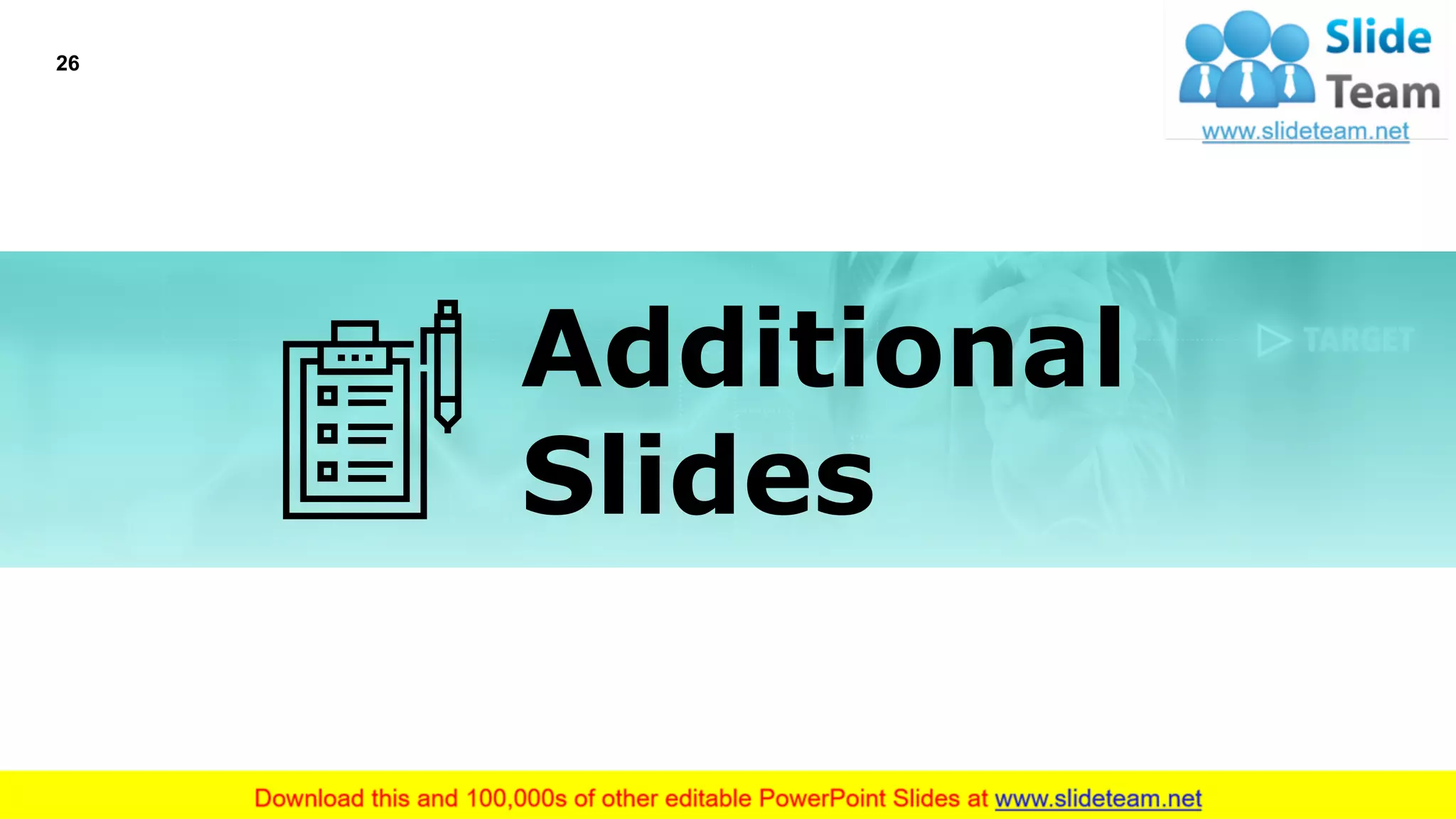 Additional
Slides
26
 