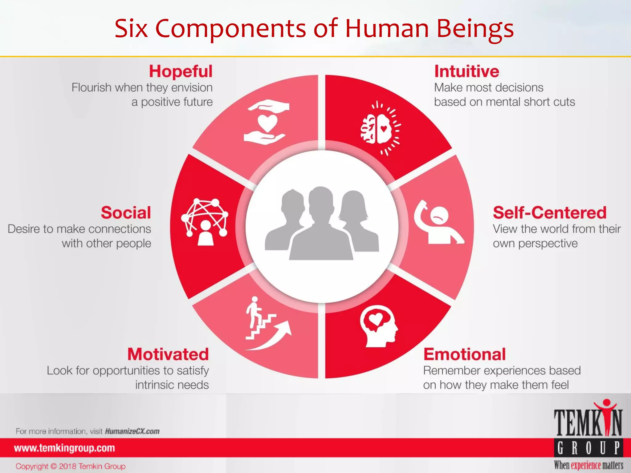 Six Components of Human Beings
 