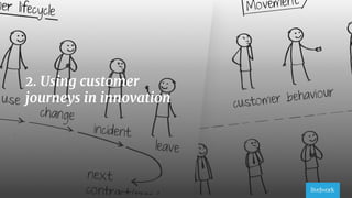 18
2. Using customer
journeys in innovation
 