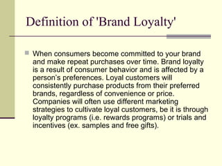 loyalty definition