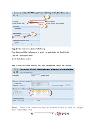 Customer master Data | DOCX