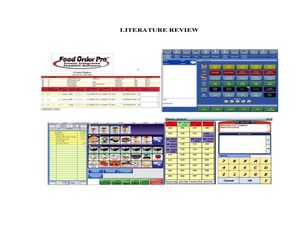 Customer ordering system