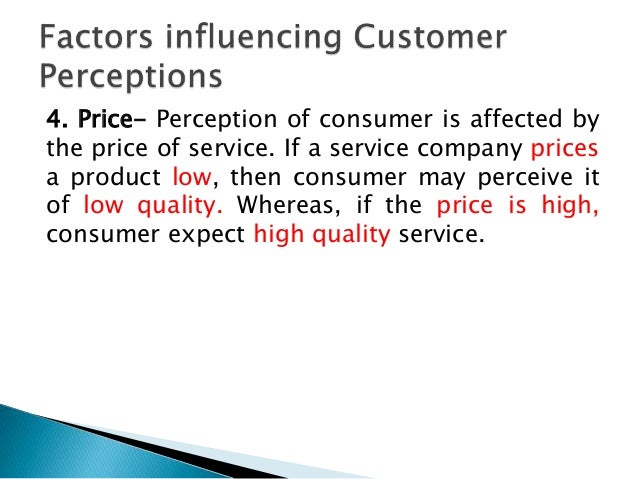 customer perception