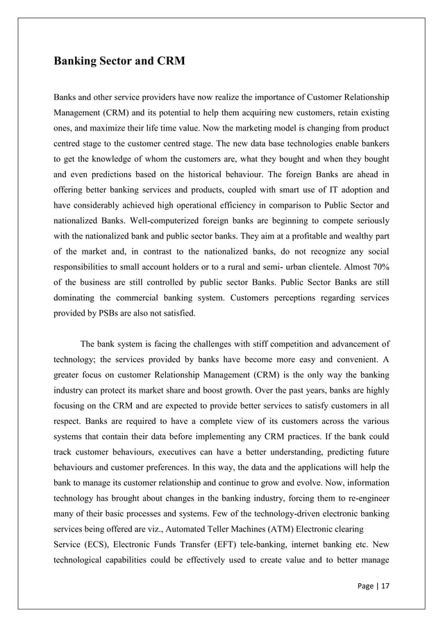 research paper on customer perception towards banking services