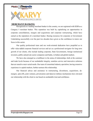 Customer perception towards mutual funds