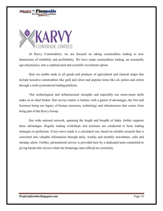 Customer perception towards mutual funds