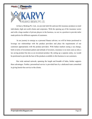 Customer perception towards mutual funds