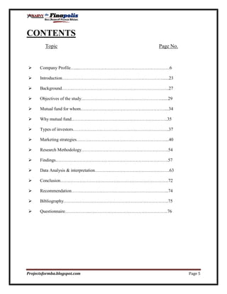 Minimize Operating Costs: Mutual funds having large invisible funds at their disposal avail economies of scale. The brokerage fee or trading commission may be reduced substantially. The reduced operating costs obviously increase the income available for investors.Investing in securities through mutual funds has many advantages like – option to reinvest dividends, strong possibility of capital appreciation, regular returns, etc. Mutual funds are also relevant in national interest. The test of their economic efficiency as financial intermediary lies in the extent to which they are able to mobilize additional savings and channeling to more productive sectors of the economy.<br />Types of Retail Investors <br />The ET survey on retail equity investors in the secondary market has identified different categories of investors based on their characteristics. Many questions are raised about the behaviour of the small investor under different circumstances. The answer to many of these questions and similar others is not difficult to interpret once we identify the different types of retail investors in the stock markets. <br />The survey shows that there are five different kinds of retail investors: ‘intellectuals’, ‘cavaliers’, ‘reactivists’, ‘opportunists’, and ‘gamblers’. This classification is based on the attitudes of investors towards secondary market investments. Let’s explain each type of investor and understand their investment psyche and behavioral patterns. <br />INTELLECTUALS: <br />This retail investor group forms around 17% of the total retail investment class. They are the intelligent investors who follow an intelligent, individualist approach to investment planning and a well-defined and deliberate strategy for stock investment. These investors are self reliant good stock pickers and try to monetize market knowledge.<br />Giving proof of their intelligence, they consider low-risk; low–gain guaranteed return avenues as passé. Also, they believe in and work towards a well-planned. Asset allocation and seek the right mix of stability and reliability of returns.<br />The ‘intellectuals’ are unaffected by short–term fluctuations and prefer long–term investments. Moreover, they are disciplined enough to observe profit targets which they have set for themselves. And as they invest for the long term, they are not concerned with short term losses. They manager their money themselves and understand the industry/sector before investing.<br />CAVALIERS:  <br />As high as 49% of the small retail equity investors are ‘cavaliers’. They are those who have lost money in ‘fly-by –night ‘schemes. Therefore, much of their investments are driven by the desire to recover past losses and make profits in the future. As such, they invest aggressively into equities, mostly in volatile sectors in order to make big gains. However, they will also invest in FDs and insurance as a precautionary measure. They get tempted to speculate in the secondary market and once in a while, they actually speculate but with smaller amounts. The cavaliers try to gather all available information and compare it with opinions from experts in the media, but will trust their own judgment before making decisions.<br />REACTIVISTS: <br />About 5% of the retail equity investors fall under this category. These investors basically short-term investors, are impulsive info addicts who are vulnerable to external influences and as such, they have no specific investment patterns, They believe that dynamic and ad hoc investments will result in better profits and are prompted to act on popular opinion rather than systematic planning. As they lack in confidence, experience and expertise, they constantly rely on advice from in the know people such as brokers and analysts. They are extremely anxious about price fluctuations or short-term declines. They are very sceptical and believe that small declines can lead to larger losses if not reacted upon immediately. Therefore, the reactivists constantly seek new information about stocks in which they are currently invested in, to ensure a feeling of security. Moreover, their investments apart from equities are solely for tax-saving purposes.<br />OPPORTUNISTS:<br />This class of investors account for 10% of the retail equity investor universe. This category is defensively pessimistic and prefers to take only familiar risks. As  they have a low risk tolerance, they are wary of volatility in the equity market. They invest into equities by imitating larger trends rather than with their individual analysis and consider equity investment as a gamble. They want to be in the black all the time and as such, prefer popular stocks with immediate profit potential. Opportunists need positive price movements to encourage their investments into equities and they will not hunt for bargains of invest on price declines. But before investing into equities. They prefer to build a critical mass of fixed income instruments as they find fixed income options a reassuring way of safe bets. The opportunists‘choice of investments as they find fixed income options a reassuring way of safe bets. The opportunist’s choice of investment is biased towards well known and previously owned securities, including equities. This investor class is wary of investing into equities when the market has moved up too high too soon. So, if you have not invested in the current market, you are probably an ‘opportunist’. <br />GAMBLERS:<br />19% the retail investor population is made up of not actual investors. But gamblers.’ They are the typical thrill seeking traders who link profitability to personal achievement. They experiment a lot, mostly driven by instinct and self confidence; as such their stock selection is more a random exercise that lacks rationale. This class perceives all securities as tradable commodities to be bought and sold in the short term. However, they know completely about the risk factors and therefore, have a tendency to invest only as much as they are willing to lose. As a part, of the game and this does not act as a hindrance for future investments. They do not trust brokers, but will secretly verify their suggestions for fear of missing an opportunity. They ascertain fair value of stocks on gut feeling rather than any financial analysis and use sudden downward fluctuations as buying opportunities.<br />MARKETING STRATEGIES ADOPTED BY THE MUTUAL FUNDS<br />The present marketing strategies of mutual funds can be divided into two main headings:<br />Ø Direct marketing<br />Ø Selling through intermediaries.<br />Ø Joint Calls<br />Direct Marketing:<br />This constitutes 20 percent of the total sales of mutual funds. Some of the important tools used in this type of selling are:<br />Personal Selling: In this case the customer support officer or Relationship Manager of the fund at a particular branch takes appointment from the potential prospect. Once the appointment is fixed, the branch officer also called Business Development Associate (BDA) in some funds then meets the prospect and gives him all details about the various schemes being offered by his fund. The conversion rate in this mode of selling is in between 30% - 40%.<br />Telemarketing: In this case the emphasis is to inform the people about the fund. The names and phone numbers of the people are picked at random from telephone directory. Some fund houses have their database of investors and they cross sell their other products.  Sometimes people belonging to a particular profession are also contacted through phone and are then informed about the fund. Generally the conversion rate in this form of marketing is 15% - 20%.<br />Direct mail: This one of the most common method followed by all mutual funds. Addresses of people are picked at random from telephone directory, business directory, professional directory etc. The customer support officer (CSO) then mails the literature of the schemes offered by the fund. The follow up starts after 3 – 4 days of mailing the literature. The CSO calls on the people to whom the literature was mailed. Answers their queries and is generally successful in taking appointments with those people. It is then the job of BDA to try his best to convert that prospect into a customer.<br />Advertisements in newspapers and magazines: The funds regularly advertise in business newspapers and magazines besides in leading national dailies. The purpose to keep investors aware about the schemes offered by the fund and their performance in recent past. Advertisement in TV/FM Channel: The funds are aggressively giving their advertisements in TV and FM Channels to promote their funds. <br />Hoardings and Banners: In this case the hoardings and banners of the fund are put at important locations of the city where the movement of the people is very high.  The hoarding and banner generally contains information either about one particular scheme or brief information about all schemes of fund.<br />Selling through intermediaries:<br />Intermediaries contribute towards 80% of the total sales of mutual funds. These are the people/ distributors who are in direct touch with the investors. They perform an important role in attracting new customers. Most of these intermediaries are also involved in selling shares and other investment instruments. They do a commendable job in convincing investors to invest in mutual funds. A lot depends on the after sale services offered by the intermediary to the customer. Customers prefer to work with those intermediaries who give them right information about the fund and keep them abreast with the latest changes taking place in the market especially if they have any bearing on the fund in which they have invested.<br />Regular Meetings with distributors: Most of the funds conduct monthly/bi-monthly meetings with their distributors. The objective is to hear their complaints regarding service aspects from funds side and other queries related to the market situation. Sometimes, special training programmes are also conducted for the new agents/ distributors. Training involves giving details about the products of the fund, their present performance in the market, what the competitors are doing and what they can do to increase the sales of the fund.<br />Joint Calls:<br />This is generally done when the prospect seems to be a high net worth investor. The BDA and the agent (who is located close to the HNI’s residence or area of operation) together visit the prospect and brief him about the fund. The conversion rate is very high in this situation, generally, around 60%. Both the fund and the agent provide even after sale services in this particular case.<br />Meetings with HNI’s: This is a special feature of all the funds. Whenever a top official visits a particular branch office, he devotes at least one to two hours in meeting with the HNI’s of that particular area. This generally develops a faith among the HNI’s towards the fund.<br />MARKETING OF FUNDS: CHALLENGES AND OPPORTUNITIES<br />When we consider marketing, we have to see the issues in totality, because we cannot judge an elephant by its trunk or by its tail but we have to see it in its totality. When we say marketing of mutual funds, it means, includes and encompasses the following aspects:<br />Assessing of investors needs and market research;<br />Responding to investors needs;<br />Product designing;<br />Studying the macro environment;<br />Timing of the launch of the product;<br />Choosing the distribution network;<br />Finalizing strategies for publicity and advertisement;<br />Preparing offer documents and other literature;<br />Getting feedback about sales;<br />Studying performance indicators about fund performance like NAV;<br />Sending certificates in time and other after sales activities;<br />Honoring the commitments made for redemptions and repurchase;<br />Paying dividends and other entitlements;<br />Creating positive image about the fund and changing the nature of the market itself.<br />The above are the aspects of marketing of mutual funds, in totality. Even if there is a single weak-link among the factors which are mentioned above, no mutual fund can successfully market its funds.<br />Widening, Broadening and Deepening the Markets<br />There are certain issues that are directly linked with the marketing of mutual funds, the first of which is widening, broadening and deepening of the market for the mutual fund products. Consider the geographical spread of the investors in the mutual fund industry. Almost 80% of the funds are mobilized from less than 10 centers in the country. In fact there are only around 35 centers in the country, which account for almost 95% of the funds mobilized. Considering the vast nature of this country, the first priority is that the geographic spread has to be widened and the market has to be deepened. Secondly, the mutual funds must try to spread their wings not only within the country, but also outside the country.<br />A. Markets in Rural and Semi-Urban Areas<br />There exists a large investor base in rural and semi-urban areas, having a population of about one lakhs, which normally has access to only post office savings and bank deposits. This is the single largest untapped market for mutual funds in India. Rural marketing, unlike the marketing of mutual funds in the metros and urban areas, would require a completely different strategy, and different means of communication to the target customer. Typically, investors in the rural and semi-urban areas are not well educated and are inadequately exposed to the capital market mechanisms. Therefore, more emphasis has to be given to the electronic media and other forms of publicity such as wall paintings, hoardings, and educational films. It is also important to utilize the services of local intermediaries like Gram Sevaks, Postmasters, School teachers, Agricultural Co-operative Societies and Rural Banks. It would therefore be more expensive to market mutual funds in such markets than marketing in the cities.<br />The mutual fund industry can collectively undertake this job of creating awareness among the rural population about the mutual funds as a new form of savings; translate that awareness into increased fund mobilization. Collective Advertisements can be released .AMFI can coordinate this task on behalf of the various Mutual Fund houses. The retail distribution network, comprising of the district representatives and the collection centers can be best utilized to create such awareness and expand the market. Simplification of literature in regional languages, group meetings in these semi-urban and rural areas, visits by mobile vans with some audio visual aids and the like, should help develop these markets. In other words, the untapped markets in the country should ideally be the first thing that the mutual funds in India should Endeavour to tap, not entirely relying upon the investors in the 35 odd cities of the country. By concentrating on these areas, the investor base will get more broad based. Once the semi urban population gets acquainted with the concept of mutual funds, it will naturally give the much needed stability to the market.<br />B. Overseas Markets<br />The second aspect with respect to the widening and deepening the market is expanding the overseas investor base. A target group with large potential, which can be tapped is non-resident Indians. If offered after sales services of international standard, reasonable return and easy access to information, NRI’s are willing to invest in Indian mutual funds. The expansion of the distribution network and quick dissemination of information, coupled with prompt and timely service, efficient collection and remittance mechanism, will play an important role in mobilizing and retaining these funds. NRI’s will also require a continuous presence in their market, because that generates trust and confidence, which translates into sustained mobilization of funds.<br />PRODUCT INNOVATION AND VARIETY<br />A. Investor Preferences<br />The challenge for the mutual funds is in the tailoring the right products that will help mobilizing savings by targeting investors’ needs. It is necessary that the common investor understands very clearly and loudly the salient features of funds, and distinguishes one fund from another. The funds that are being launched today are more or less look-alikes, or plain vanilla funds, and not necessarily designed to take into account the investors’ varying needs. The Indian investor is essentially risk averse and is more passive than active. He is not interested in frequently changing his portfolio, but is satisfied with safety and reasonable returns. Importantly, he understands more by emotions and sentiments rather than a quantitative comparison of funds’ performance with respect to an index. Mere growth prospects, in an uncertain market, are not attractive to him. He prefers one bird in the hand to two in bush, and is happy if assured a rate of reasonable return that he will get on his investment. The expectations of a typical investor, in order of preference are the safety of funds, reasonable return and liquidity.<br />The investor is ready to invest his money over a long period, provided there is a purpose attached to it which is linked to his social needs and therefore appeals to his sentiments and emotions. That purpose may be his child’s education and career development, medical expenses, health care after retirement, or the need for steady and sure income after retirement. In a country where social security and social insurance are conspicuous more by their absence, mutual funds can pool their resources together and try to mobilize funds to meet some of the social needs of the society.<br />B. Product Innovations<br />With the debt market now getting developed, mutual funds are tapping the investors who require steady income with safety, by floating funds that are designed to primarily have debt instruments in their portfolio. The other area where mutual funds are concentrating is the money market mutual funds, sectoral funds, index funds, gilt funds besides equity funds.<br />The industry can also design separate funds to attract semi-urban and rural investors, keeping their seasonal requirements in mind for harvest seasons, festival seasons, sowing seasons, etc.<br />DISTRIBUTION NETWORK<br />Among the competitors to the mutual fund industry, Life Insurance Corporation with its dedicated sales force is offering insurance products; banks with their friendly neighbourhood presence offer the advantage of extensive network; finance companies with their hefty upfront incentives offer higher returns; shares – provided the market is moving favourably – also attract direct investments from retail investors. It is against this background that the merits and demerits of the alternative methods of distribution have to be studied.<br />Retail through agents<br />The alternative distribution channels that are available are selling, or using lead managers and brokers along with sub-brokers, for selling units. The experience of UTI has been that, if necessary motivation and incentive is provided to the retailer agents, they are likely to be more successful than the lead managers. This is because, there is a sense of loyalty amongst agents, in anticipation of getting continuous business throughout the year, and the trust and credibility that has been generated or will be generated by being loyal to one institution. Statistics reveal that the wastage ratio of application forms in the lead manager concept, is much higher than in the retail agency system. Savings in advertisement and publicity expenses is also affected, as the target of communication is restricted to a few group of individuals, since the agent will function as a facilitator, informer and educator. The reduced cost benefit will ultimately accrue to the investor in the form of higher returns.<br />In such a system, one achieves brand loyalty through continuous interaction between agents and investors. Building a team of agents and other distribution network such as distribution and collecting agents and franchise offices, will provide the investor the opportunity of having continuous interaction and contact with the mutual fund. Therefore, retail distribution through the agents is a preferred alternative for distributing mutual fund products.<br />ADVERTISING AND SALES PROMOTION<br />By their very nature, mutual funds require higher advertisement and sales promotion expenses than any consumer product offering measurable performance. Different kinds of advertising and sales promotion exercises are required to serve the needs of different classes of investors. For instance, an aggressive ‘push’ marketing strategy is required for retail markets, where investors are not adequately aware of the product and do not have specialized skill in financial market, in contrast with ‘pull’ marketing strategies for the wholesale market.<br />There are certain issues with reference to advertisement, publicity literature and offer documents, which deserve attention. Most of the mutual fund advertisements look similar, focusing on scheme features, returns and incentives. An investor exposed to the increasing number of mutual fund products finds that all the available brands are rather identical, and cannot appreciate any distinction.<br />The present form of application, brochures and other literature is generally lengthy, cumbersome and at times complicated leading to higher emphasis on advertisement. One of the limiting factors is the regulatory framework governing advertisements of mutual fund products. For instance, in the offer documents, mutual funds are required to mention the fund objectives in clear terms. Immediately thereafter, the first risk factor that has to be mentioned is that there is no certainty whether the objectives of the fund will be achieved or not. Some more relaxation’s in these may facilitate bringing more novelty in advertisements, within a broad framework, without luring investors through false promises, and will certainly improve the situation. Another hurdle is the statutory disclaimer required to be carried along with every advertisement. Mutual funds have to provide risk factors. Under the present mutual fund regulations, a prior approval by SEBI is a must before a mutual fund can launch its fund. In the regulation itself, a period of one month has been provided. But in a month’s time, perhaps the situation may so change, that the timing of launch gets affected. The requirement for getting approval, which normally takes about 2 months’ time, defeats the purpose for which the fund was designed also.<br />QUALITY OF SERVICE This industry primarily sells quality of services, given that the performance cannot be promised. It is with this attribute along with procedural simplicity, that the fund gradually builds its brand and its class of loyal investors. The quality of services is broadly categorized as:<br />Ø Timely services after the sale of the units; and<br />Ø Continuous reporting of investment performance.<br />Mutual fund managers must give due attention and evaluate their performance on each front. They may also consider an option of conducting a service audit for controlling and improving the quality of service.<br />MARKET RESEARCH <br />Investment in mutual fund is not a one-time activity. It is a continuous activity. The same investor, if satisfied, will come to the fund again and again. When the investor sends his application, it is not only an application, but it also contains vital information. Most of this information if tabulated and analyzed would provide important insights into investor needs, preferences and behavior and enables us to target customers need more accurately, to achieve better penetration, deeper loyalty and reduced costs. It is in this context that direct marketing will assume increased importance. Knowing the customer thoroughly is of utmost importance. Unlike the consumer goods industry, it is not possible for mutual fund industry to test market and have pilot projects before launch. At the same time, focusing and concentrating on a particular geographic area where the fund has a strong presence and proven marketing network, can help reduce network, can help reduce issue expenses and ultimately translate into higher returns for the investor. Very little research on investor preference is available, but the industry can collectively have a data bank, and share the information for appropriate use.<br />Market Segmentation Different segments of the market have different risk-return criteria, on the basis of which they take investment decisions. Not only that, in a particular segment also there could be different sub-segments asking for yet different risk-return attributes, and differential preference for various investments attributes of financial product. Different investment attributes an investor expects in a financial product are:<br />Liquidity,<br />Capital appreciation,<br />Safety of principal,<br />Tax treatment,<br />Dividend or interest income,<br />Regulatory restrictions,<br />Time period for investment, etc.<br />On the basis of these attributes the mutual fund market may be broadly segmented into five main segments as under.<br />1) Retail Segment<br />This segment characterizes large number of participants but low individual volumes. It consists of individuals, Hindu Undivided Families, and firms. It may be further sub-divided into:<br />i. Salaried class people;<br />ii. Retired people;<br />iii. Businessmen and firms having occasional surpluses;<br />iv. HUF’s for long term investment purpose.<br />These may be further classified on the basis of their income levels. It has been observed that prospects in different classes of income levels have different patterns of preferences of investment. Similarly, the investment preferences for urban and rural prospects would differ and therefore the strategies for tapping this segment would differ on the basis of differential life style, value and ethics, social environment, media habits, and nature of work. Broadly, this class requires security of the principal, liquidity, and regular income more than capital appreciation. It lacks specialized investment skills in financial markets and highly susceptible to mob behavior. The marketing strategy involving indirect selling through agency network and creating awareness through appropriate media would be more effective in this segment.<br />2) Institutional Segment<br />This segment characterizes less number of participants, and large individual volumes. It consists of banks, public sector units, financial institutions, foreign institutional investors, insurance corporations, provident and pension funds. This class normally looks for more specialized professional investment skills of the fund managers and expects a structured product than a ready-made product. The tax features and regulatory restrictions are the vital considerations in their investment decisions. Each class of participants, such as banks, provides a niche to the fund managers in this segment. It requires more of a personalized and direct marketing to sustain and increase volumes.<br />3) Trusts<br />This is a highly regulated, high volumes segment. It consists of various types of trusts, namely, charitable trusts, religious trust, educational trust, family trust, social trust, etc. each with different objectives. Its basic investment need would be safety of the principal, regular income and hedge against inflation rather than liquidity and capital appreciation. This class offers vast potential to the fund managers, if the regulators relax guidelines and allow the trusts to invest freely in mutual funds.<br />4) Non-Resident Indians<br />This segment consists of very risk sensitive participants, at times referred as ‘fair weather friends.’ They need the highest cover against political and exchange risk. They normally prefer easy exit with repatriation of income and principal. They also hold a strategic importance as they bring in crucial foreign exchange – a crucial input for developing country like ours. Marketing to this segment requires special kind of products for groups of foreign countries depending upon the provisions of tax treaties. The range of suitable products is required to design to divert the funds flowing into bank accounts. The latest flavour in the mutual fund industry is exclusive schemes for non-resident Indians (NRI’s).SBI MF has already launched an exclusive scheme for NRI’s. ICICI Prudential and JM Mutual are in process of finalizing details and some more funds have also confirmed that they are planning such schemes. The MF industry is also looking to tap the vast NRI funds of about $5 billion that were transferred to the local banks as FCNR and NRE deposits on the redemption of the Resurgent India Bonds in October, 2003. HDFC was one of the first to launch a fixed maturity plan to NRI’s after the RIB redemption .The scheme had collected Rs.16-17 crores. Sundaram and HDFC MF are currently in the process of strengthening distribution net-works overseas, especially in the Middle East. Sanjay Santhanam, Vice President Marketing &Sales of Sundaram MF says, “We are intensifying our efforts at tapping NRI money. To begin with, we are looking at a representative office and a distribution network in Dubai. Then we will work out specialized products and asset allocation models.NRI are used to seeing low interest rates so their return expectations are different from domestic investors. The large South Indian population in the Middle East will surely connect with the Sundaram brand.”<br />5) Corporates<br />Generally, the investment need of this segment is to park their occasional surplus funds that earn returns more than what they have to pay on account of holding them. Alternatively, they also get surplus fund due to the seasonality of the business, which typically become due for the payment within a year or quarter or even a month. They need short term parking place for their fund,. This segment offers a vast potential to specialized money market managers. Given the relaxation in the regulatory guidelines, fund managers are expected design products to this segment. Thus, each segment and sub-segment has their own risk return preferences forming niches in the market. Mutual funds managers have to analyze in detail the intrinsic needs of the prospects and design a variety of suitable products for them. Not only those, the products are also required to be marketed through appropriately different marketing strategies.<br />AD’S THE WAY Increasing sales have given mutual fund promoters the budget to spend more on advertising, which has further boosted sales<br />The Atheists are turning believers. Mutual funds, private sector ones in particular, who had written off advertising as the “ultimate waste of money” have nearly tripled their press media spend .What’s interesting is that in this period the share of the private sector mutual funds in the category’s total media spending has surged from 20 percent to 52 percent. This can be attributed to private sector funds (given the data available with the Association of Mutual Funds of India) seeing an increase share of net inflows relative to the bank-sponsored counterparts in the public sector.<br />Clearly advertising types have something to cheer about. But what’s caused this sudden attitudinal shift towards advertising? According to experts, funds are being pushed into advertising more by intermediaries like banks who are reluctant to sell a product whose name is unfamiliar to investor. Besides, since more open-ended schemes are now available, some form of ongoing support to keep sales booming has been deemed necessary by the funds. “ The industry has discovered that advertising in the changed climate today, when investors are most receptive to mutual funds, can perk up sales by anywhere between 20-40 percent. MF’s has rationale for stepping up marketing spends because the brand is an important part of the consumer’s decision to invest in a category that is not yet clearly understood by people. According to the mutual fund marketers, advertising helps bring recall when consumers are looking at investment opportunities. <br />Advertising backed by an integrated marketing and communication campaign designed to attract investors with long term prospective has helped the fund post a redemption-to-sales ratio of just about five percent as compared to 20-30 percent for the industry on an average.<br />But what mode of advertising do these funds choose? “To sell the category,” answer is “mass media is more effective because one needs to target a large segment of the population.” Mutual Fund marketers feel that since the category is ‘information – centric’, press is the best medium to get across one’s message. Within the print media, most marketers feel that a combination of leading mainline and financial newspapers complemented by finance/ business magazines, with relevant thematic appeal and editorial content are the perfect mix.<br />Direct mail is another medium, which some funds have successfully used. But rather than sending out mailers to all and sundry, there is a need for appropriate targeting.<br />Educational seminars are the final leg in the marketing and communication process. In these, investors conditioned by advertising and hooked by an interesting mailer can have lingering doubts clarified.<br />Attractive point of purchase (POP) material can also help.<br />Another very successful media niche, which has been exploited to the hilt by funds, is intermediary magazines and newsletters. Besides the low costs of advertising in these newsletters, these publications circulate to those who are looking for investment opportunities and thus represent an extremely lucrative target segment.<br />Advertising content by most of the funds too has undergone a marked change from concept-selling ads dispelling myths, to selling specific schemes that meet defined objectives/ goals.<br />But why is advertising suddenly working for mutual funds when it doesn’t seem to have made a difference earlier? A sustained marketing strategy instead of a few, scrappy ads is now seen to be the key to investor demand. Advertising serves as a reminder complementing a sales push by the distributor. “Since the distributor wasn’t ready in earlier years, advertising then, didn’t work,”. Brand building, is a long-term exercise. Just like mutual funds advocate that investors take a long-term approach to investing, similarly funds need to take a long-term approach to brand building.<br />Fund marketers and industry observers however, caution against the danger of selling the product for the wrong reasons. Funds need to focus on sustainable communication. They need to build brands that strike a chord with investors by relating to their concerns rather than selling flavour-of-the-month style. The winning formula as industry watchers put it is the troika of performance, service and trust for meeting long term needs or goals.<br />Inspired Marketing will help Mutual Funds walk away with the bank Deposits<br />Bankers better watch out! The Indian mutual fund industry will soon start relieving the banking system of its prized deposits.<br />Innovative distribution, marketing and aggressive concept selling will drive savings into the lap of the Indian Mutual Fund industry in the next millennium. Fund chiefs predicted that ease of transactions, thanks to technology and increased awareness, would lead to more investors putting their money into mutual funds. The day was not far, they said, when small savings account s too began moving into mutual funds.<br />Significantly, fund chiefs were unanimous that the credibility gap which the industry suffered for the past few years did not exist anymore. All the fund chiefs were unanimous that performance, service and support were all imperative for growth. “Performance, transparency and after sales service and genuine retail investor interest as opposed to hot corporate money, an important contributor to many mutual fund schemes, will drive the industry growth. “Performance, transparency, after sales customer service and genuine retail investor interest are opposed to hot corporate money, an important contributor to many mutual fund schemes, will drive the industry growth, On the state of market in general, fund chiefs attempted to allay fears that an overvalued market may pose hurdles to stock picking.<br />According to them, while investors may feel that information technology, pharmaceuticals and consumer goods stocks - or the BSE Sensex for that matter – might have peaked, new opportunities are opening up in areas like retail, healthcare and even in internet business.<br />Fund chiefs also made a case for the code to prevent mutual funds from projecting short-term gains in an attempt to attract investors into their schemes. They were of the view that, “Mutual Funds have to agree to present performances in an annualized fashion, over a longer period. The industry as a whole should standardize its performance.”<br />RESEARCH METHODOLOGY:<br />Research Design:Descriptive Research<br />Research Instrument:Structured, un-disguised<br />Sample Method:Non-Probability Sampling<br />Sample Size :50<br />Sampling Design:Convenience Sampling<br />Sources of Data<br />Primary Data:Structured Non-Disguised Questionnaire<br />Secondary Data:Reference from distributors & banks.<br />The whole study is based upon primary and secondary data. Therefore, information has been collected from interacting with different investors and from various magazines, journals, websites, and bulletins.<br />LIST OF INFORMATION REQUIRED<br />Primary Data:  Primary data are generated when a particular problem and hand is investigated by the researcher employing mail questionnaire, telephone survey, personal interviews, observations, and experiments.<br />METHOD USED IN COLLECTION OF DATA<br />Personal Interview:  In personal interview, the investigator questions the respondents in a face-to-face meeting.  Personal interviews may be conducted on a door-to-door basis or in public places such as shopping centers.  The usual approach for the interviewer is to identify himself to a potential respondent and attempt to secure the respondent's co-operation in answering a list of predetermined questions.  These answers may be tape-recorded or written down by the interviewer.<br />Advantages<br />It requires relatively shorter period of time to complete.<br />Researcher can procure many different types of information.<br />The amount of information procured on each aspects is larger.<br />The results can be projected to the relevant universe with a greater degree of accuracy.<br />Disadvantages<br />The cost per completed interview is relatively higher as compared to other methods.<br />The investigator may have to face relatively more difficulties in administering the interview schedule.<br />The investigators themselves may involve in cheating which is very difficult to detect.<br />2.Telephone Survey: In telephone survey, prospective respondents are telephoned, usually at homes, and asked to answer a series of questions over the telephone.<br />This form of the survey technique has become more popular in recent years in advanced countries more people are having telephones at their houses.<br />Advantages<br />It can be conducted at a lower cost as compared with personal interviews.<br />The interviews can be completed very quickly. Thus, speed is the most significant advantage.<br />Disadvantages<br />The information on each aspect can be obtained to a limited extent.<br />Visual aids cannot be used.<br />It is difficult to keep respondents on the phone for any length of time if the survey is not of keen interest to them.<br />TYPE OF SAMPLING USED<br />We used non-probability type of sampling.<br />In non-probability sampling, the chance of any particular unit in the population being selected is unknown. Since randomness is not involved in the selection process, an estimate of the sampling error cannot be made.  But this does not mean that the findings obtained from non-probability sampling are of questionable value.  If properly conducted their findings can be as accurate as those obtained from probability sampling.<br />Convenience Sampling<br />As the name implies, a convenience sample is one chosen purely for expedience (e.g., items are selected because they are easy or cheap to find and measure.<br />While few analysts would find credibility in conclusions from such extreme cases, the inappropriateness of using convenience sampling to estimate universe values is not widely recognized.  The major problem with this (and other non-probability method) is that one is unable to draw objective inference about a rigorously defined universe.  In practice, it is often found that the response given by \"
convenient\"
 items in a universe differ significantly from the responses given by universe items that are less accessible.  As a result, unless one is dealing with a known highly homogeneous universe (virtually all items responding alike), convenience sampling should not be used to estimate universe values.<br />Sample Size<br />The sample size taken in the project work is 50. The area selected is Dehradun and its surrounding area.<br />Convenience sampling method was used in this study because of the constraints like cost and time.<br />FINDINGS<br />57150060960<br />               <br />FINDINGS: - There are 76% people who are investing & in this 76% there are 50% people in government service, 20% in private job & 24% people are businessmen & 6% are retired.<br />68580092710<br />FINDINGS: - There are 48% people in age group 40-60 years and 46% of people in 20-40 years and rest 6% are Above 60 years.<br />           <br />FINDINGS: - When I have analyze the project then I found that in out of total people 24% people are not investing & 76% people are investing.<br />FINDINGS: - In area of investment 32% people interest in fixed deposit and 31% people interested in property & 7% in share and same in Mutual funds & 23% investing in insurance in this finding some people interested in two area of investment.<br />FINDINGS: - In survey 92% of people are satisfied with investment and 8% are not satisfied with our investment.<br />          <br />FINDINGS: - In this survey 46% people are interest to buy SBI mutual fund and 19% people to invest in reliance, 16% in ICICI mutual fund and 7% in UTI and 12% interested in investing in different mutual funds.<br />FINDINGS: - In investment 72% people expected return between 10% to 30% and 18% people expect less than 10% return and remain 10% people expected  above 30% return.<br />FINDINGS: - In risk factor 76% people take minimum risk in investment and 16% people take moderate risk only 8% people take high risk for more return on investment.<br />FINDINGS: - In Survey 64% of people invested between Rs 5000 to 25000 and 26% people invested above Rs 25000 only 10% people invested only Rs 5000.<br />                  <br />FINDINGS: - In Survey 50% investors are interest in 1 to 3 years of investment and 42% are interested in more than 3 years of investment only 8% investors are interested in short term investment.<br /> <br />      <br />FINDINGS:- In Survey 75% investors think that investment is safe and 25% think that it is not safe. <br />             <br />FINDINGS:- In Survey 89% investors think that mutual fund can give higher return and 11% think that mutual fund cannot give higher return it can give only normally 15- 20% return.<br />              <br />FINDINGS:- In Survey 81% investor think that future of mutual fund will be good and 19% think that future of  mutual fund will not be as such good as it is.<br />                              Analysis<br />                                       &<br />Interpretation<br />  <br /> People considers various factors while investing in mutual fund<br />               <br />OptionsResponsesPercentages (%)Returns4949Tax saving2626Liquidity1616Risk free99<br />                               <br />PEOPLE CONSIDER VARIOUS BASES FOR INVESTING IN ANY PARTICULAR FUND<br />OPTIONSRESPONSESRESPONSES IN  %Past performance of fund6464Portfolio of fund3636<br />                                 <br />             <br />Preference of various mutual funds of different peoples<br />OptionsResponsesResponses in %Franklin Templeton1717HDFC1919Reliance 1111ICICI1818SBI2929Any other88<br /> People invest the different % of saving in mutual funds<br />Sr.noOptions Responses Responses in %110-20%4646220-30%3333350%15154More than 50%66<br />           <br />People expectations of return from different funds<br />Sr.noOptions Responses Responses in %110-20%3232220-30%4545350%994More than 50%44<br />           <br /> PREFERED MODE OF INVESTMENT<br />Sr.noOptions Responses (%)1Mutual Funds482Bank FD’s453Direct Equity Market384Insurance355Others72<br />                              <br />                                          <br />              <br />PREFERED SCHEMES OF MUTUAL FUNDS<br />Sr.noOptions Responses 1Debt  Fund12%2Balanced Fund20%3Equity Fund50%4ELSS Fund18%<br />                    <br /> <br />SOURCE OF INFORMATION ABOUT MUTUAL FUNDS<br />Sr.noOptions Responses 1Print Media40%2Internet22%3Television38%<br /> <br />                       <br />                       <br />    <br />         <br />               PREFERED OPTION WHILE MAKING INVESTMENT<br />Sr.noOptions Responses 1SIP50%2STP20%3Consolidated amount30%<br />      <br />                 <br />CONCLUSION<br />The end of millennium marks 44 years of existence of mutual funds in this country. The ride through these 44 years is not been smooth .Investors opinion is still divided .while some are for the mutual funds others are against it.<br />Mutual Funds (MF) have become one of the most attractive ways for the average person to invest his money. It is said that Bank investment is the first priority of people to invest their savings and the second place is for investment in Mutual Funds and other avenues. A Mutual Fund pools resources from thousands of investors and then diversifies its investment into many different holdings such as stocks, bonds, or Government securities in order to provide high relative safety and returns. . Also generate leads of the prospective investors in Mutual Funds for the Asset Management Company (AMC) <br />There are many improvements pending in the field and it has to happen as soon as possible so as to call the MF industry as an Organized and well-developed sector.<br />RECOMMENDATIONS<br />Tapping the upcoming market - Semi Urban Market as there is a lot of opportunity. Most of the Mutual Funds are operating in the metros and big cities as per their present branch office locations. If they have to increase their market size they have to open more distribution centers at the various urban and semi-urban markets.<br />To create the awareness about the different products of Mutual Fund and not about the generic product. Various respondents were not aware of the mutual fund products and the type of mutual fund schemes and the risk associated with mutual fund products.<br />To provide some kind of curriculum at the school/college level to create awareness regarding Mutual Fund.<br />BIBLIOGRAPHY<br />Books:<br />Research Methodology C. R. Kothari<br />Website:<br />www.karvydp.com<br />www.mfportfolio.karvy.com<br />www.the-finapolis.com<br />www.karvymfs.com<br />www.karisma.karvy.com<br />www.karvycomtrade.com<br />www.economictimes.com<br />www.sebi.gov.in<br />www.mutualfundsindia.com<br />                                     QUESTIONNAIRE<br />Name of customer            : <br />Address                             :<br />City                                    :<br />Telephone no.                 :<br />Mobile no.                       :<br />E-mail address                 :<br />1) Occupation                                                                                 Government Employee                                          <br />                                                                                                        Private Employee<br />                                                                                                        Businessmen<br />                                                                                       Retired<br />2) Age Group                                                               20-40 years<br />                                                                                      40-60 years<br />                                                                                       Above 60 years<br />3) Annual house hold income                                                          Less than 1.5 lakh<br />                                                                                                         Between 1.5 to 3 lakh<br />                                                                                        Between 3 to 5 lakh<br />                                                                                        Above 5 lakh<br />4) You are interested in investment                             Yes<br />                                                                                       No<br />5) Do you have any existing investment                     Yes<br />                                                                                       No<br />If Yes in which area  <br />6) Where do you make investment                                                  Fixed Deposit<br />                                                                                                        Property<br />                                                                                                        Mutual Funds<br />                                                                                                         Insurance<br />                                                                                                         Shares<br />7) You are satisfied with our investment                      Yes<br />                                                                                      No<br />If No, why? Reason <br />8)   You want to invest for                                               Children Education<br />                                                                                      Retirement<br />                                                                                       House<br />                                                                                       Vacation Abroad<br />                                                                                       Any Other<br />9) For which company’s mutual fund or Banks mutual fund you are interested<br />                                                                                                       UTI<br />                                                                                                        Reliance Mutual Fund    <br />                                                                                                        SBI Mutual Fund<br />                                                                                                        ICICI Prudential                         <br />                                                                                                        Mutual Fund      <br />     Other mention here  <br />10) What is your expected return                                                    Less than 10%<br />                                                                                                        Between 10% to 30%<br />                                                                                                        Above 30%<br />11) How much risk you can take                                                    Minimum Risk<br />                                                                                                        Moderate Risk<br />                                                                                       High Risk<br />12) How much money you can invest                            5000<br />                                                                                           5000-25000<br />                                                                                            Above 25000<br />13) How long you can invest                                              Less than 1 year<br />                                                                                           Between 1 to 3 year<br />                                                                                           More than 3 year<br />14) Why investment in mutual fund is good? Give reason.<br />15) Are investment in mutual fund units safe?                                 Yes<br />                                                                                                           No<br />16) What do you think mutual fund can give a higher return?          Yes<br />                                                                                                            No<br />17) What is the future of mutual fund it will perform good or not?<br />                                                                                                              Yes<br />                                                                                                              No      <br />18) Which is more profitable FD or mutual fund?                               FD<br />                                                                                                              Mutual fund   <br />                                                                        <br />