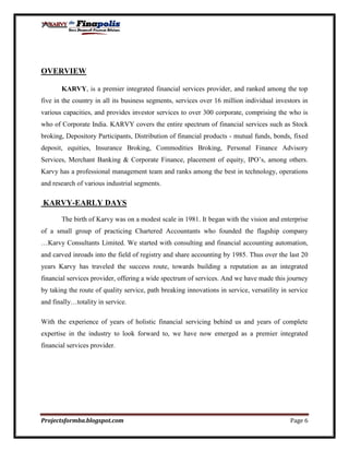Customer perception towards mutual funds