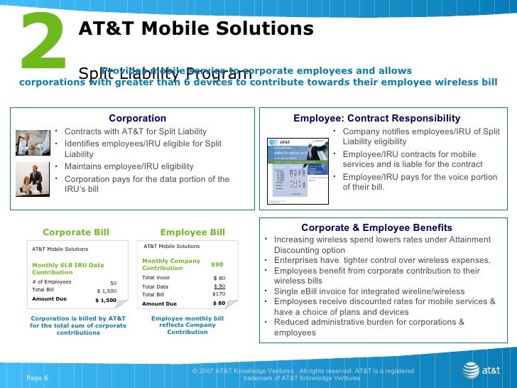 customer pres 1 general intro to at t mobility at t corporation