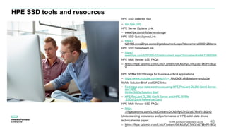 Customer Presentation - HPE Solid State Drives (SSD).PPTX