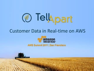 Customer Data in Real-time on AWS




                           TellApart Proprietary & Confidential
 
