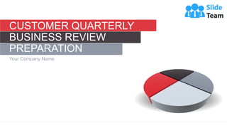 CUSTOMER QUARTERLY
BUSINESS REVIEW
PREPARATION
Your Company Name
 