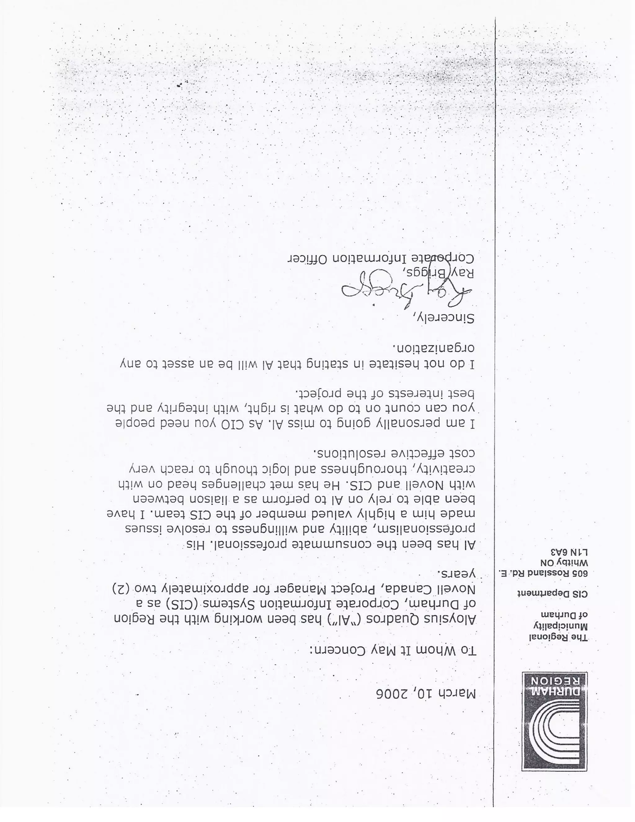 Customer reference letters (Novell) | PDF