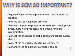 Describe Why Crm is So Important in Managing Supply Chains